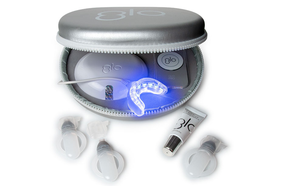 GLO Science Professional Take Home Teeth Whitening Device Kit – 10% HP
